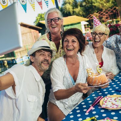 Mit Familie und Freunden teilen